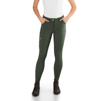 Pantalon Ego7 Jumping PT femme Kaki