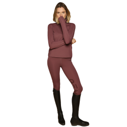 Legging Manhattan GEM Lie de vin Bordeaux