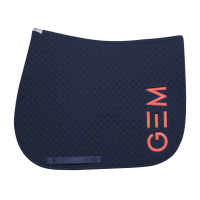 Tapis GEM Ten Marine / corail Bleu