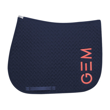 Tapis GEM Ten Marine / corail Bleu Tapis GEM Ten Marine / corail Bleu