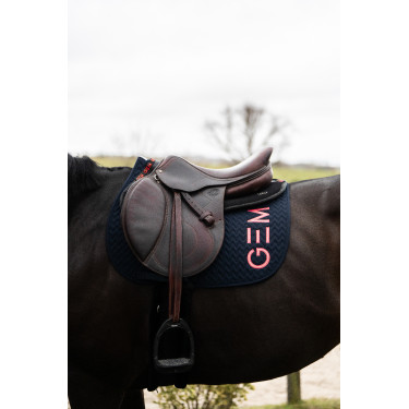 Tapis GEM Ten Marine / corail Bleu