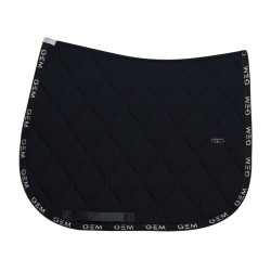 Tapis GEM Love Marine / paillettes Bleu marine
