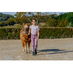 Pantalon Carly Enfants et junior Equithème Lilas Violet