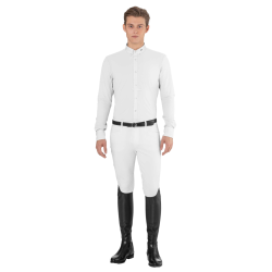 Polo de concours Ego7 homme manches longues Blanc Polo de concours Ego7 homme manches longues Blanc