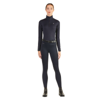 T-shirt technique Ego7 Tita femme manches longues Marine Bleu marine