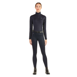 T-shirt technique Ego7 Tita femme manches longues Marine Bleu marine