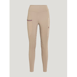 Legging Tommy Hilfiger Equestrian Elmira femme full grip Beige Legging Tommy Hilfiger Equestrian Elmira femme full grip Beige