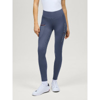 Legging Tommy Hilfiger Equestrian Elmira femme full grip Indigo délavé Bleu
