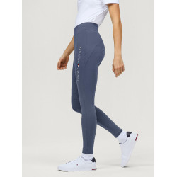 Legging Tommy Hilfiger Equestrian Elmira femme full grip Indigo délavé Bleu
