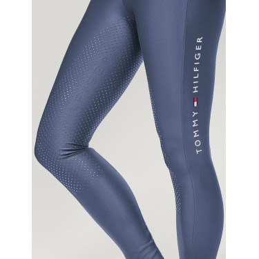 Pantalon Tommy Hilfiger Equestrian Highland Hybrid femme full grip Indigo délavé Bleu Pantalon Tommy Hilfiger Equestrian Highland Hybrid femme full grip Indigo délavé Bleu