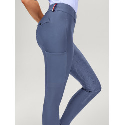 Pantalon Tommy Hilfiger Equestrian Highland Hybrid femme full grip Indigo délavé Bleu Pantalon Tommy Hilfiger Equestrian Highland Hybrid femme full grip Indigo délavé Bleu