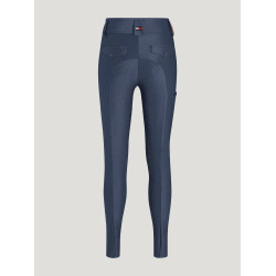 Pantalon Tommy Hilfiger Equestrian Highland Hybrid femme full grip Indigo délavé Bleu Pantalon Tommy Hilfiger Equestrian Highland Hybrid femme full grip Indigo délavé Bleu