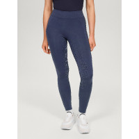 Legging Tommy Hilfiger Equestrian Amber taille haute full grip femme Indigo délavé Bleu Legging Tommy Hilfiger Equestrian Amber taille haute full grip femme Indigo délavé Bleu