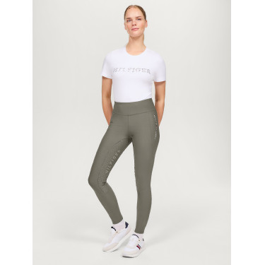Legging Tommy Hilfiger Equestrian Devon full grip femme Ash Bleu marine