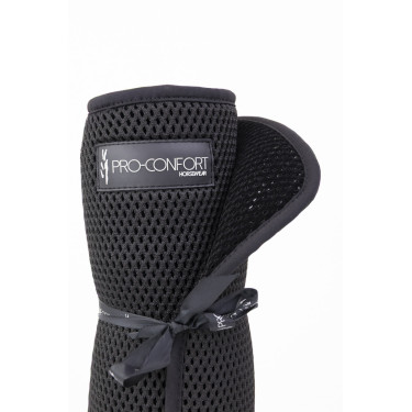 Set de 2 sous bandages 3D mesh velours ProConfort Pilmo Noir