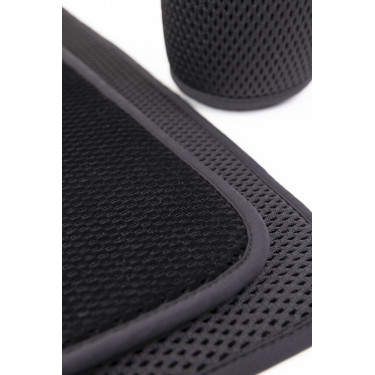 Set de 2 sous bandages 3D mesh velours ProConfort Pilmo Noir