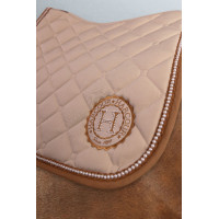 Tapis de selle Harcour Etoile perlée Champagne Beige