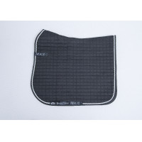 Tapis de selle Bucas logo Max Dressage Noir / argent