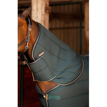 Couvre-cou pour couverture de box Glasgow poney Horze Vert d'eau foncé