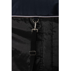 Couverture d'extérieur Horze combo Glasgow 400 g Myrtille Gris