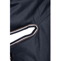 Couverture d'extérieur Horze combo Glasgow 400 g Myrtille Gris