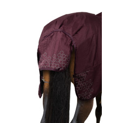 Couverture imperméable Horze Newbridge 100g 600D Figue Violet