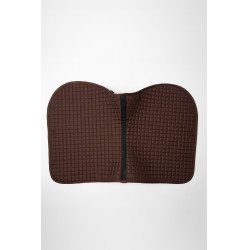 Tapis de selle Horze Exeter mixte Marron foncé / gold