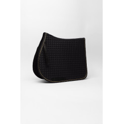 Tapis de selle Horze Exeter mixte Noir / gold