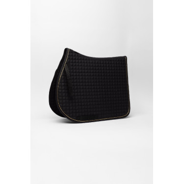 Tapis de selle Horze Exeter mixte Noir / gold