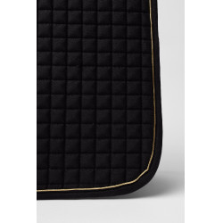 Tapis de selle Horze Exeter mixte Noir / gold