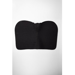 Tapis de selle Horze Exeter mixte Noir / gold