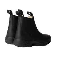 Boots jodhpur Horze Cornwall en cuir doublés laine Noir