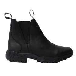 Boots jodhpur Horze Cornwall en cuir doublés laine Noir