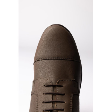 Bottes hautes Horze en cuir végétalien Sheffield Marron