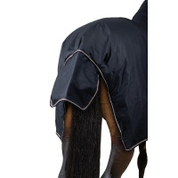 Couverture d'extérieur cou combo Horze Glasgow 300 g Myrtille Gris