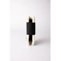 Guêtres avec fausse fourrure Horze Armour Airflow Marine Bleu marine