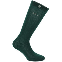 Chaussettes Je t'aime Equithème Rose Kaki Chaussettes Je t'aime Equithème Rose Kaki