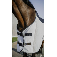 Couverture Equithème Flycool Marine / blanc Bleu Couverture Equithème Flycool Marine / blanc Bleu