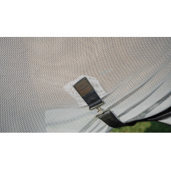 Couverture Equithème Flycool Combo Marine / blanc Bleu