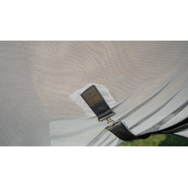 Couverture Equithème Flycool Combo Marine / blanc Bleu