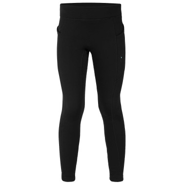 Legging doublé polaire Riding World Volga enfant Noir