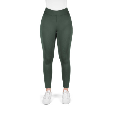 Legging Equithème Birdy femme Kaki