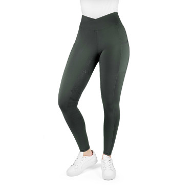 Legging Equithème Fanny femme Kaki