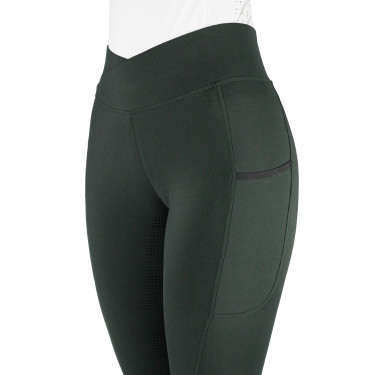Legging Equithème Fanny femme Kaki