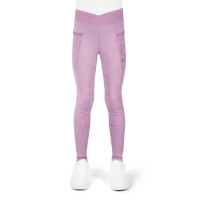 Legging Flora Enfant Je T'aime Equithème Mauve Violet