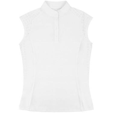 Polo concours sans manches Equithème Judith femme