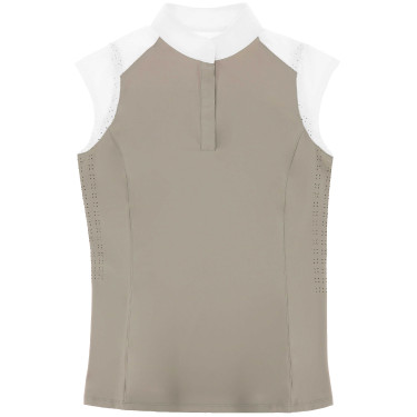 Polo concours sans manches Equithème Judith femme