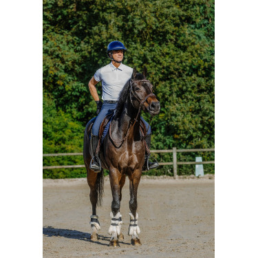 Polo de concours Equithème Chris homme Blanc
