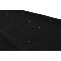 Polo Je t'aime Equithème Claudia femme Noir