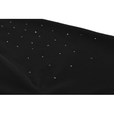 Polo Je t'aime Equithème Claudia femme Noir